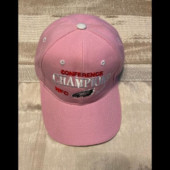 Philadelphia Eagles 2004 NFC Campions Cap Pink - Picture 1 of 9